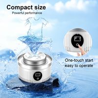 Lave-linge portable mini automatique multifonctionnel à chargement par le haut tout-en-un avec boîtier en plastique pour chaussures et sous-vêtements