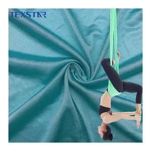 High Quality Low Stretch Aerial Silk 40 Denier Nylon Tricot Fabric for Aerial Yoga Hammock