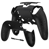 Coque arrière + coque inférieure de remplacement pour manette PS5 Edge - Boîtier ABS de haute qualité