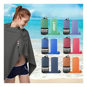 Double-Sided Microfiber Quick Dry Towel, Super Absorbent Sports Gym Yoga Travel Swimming Towel, Lightweight Promotional Gift - Product Image 1