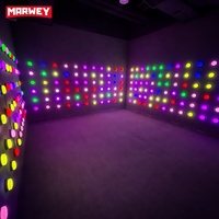 Marwey Game Center Sport Park Indoor Active Led Wall Team Building Game Room Interactive Push Led Activate Game Buttons