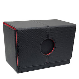 Kotak penyimpanan kartu, kustom 160 + kartu perisai naga kapasitas tinggi Pu kotak penyimpanan kartu Tarot - Product Image 4