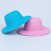 10cm poupée chapeau mode pour poupée accessoires chapeau cadeau bébé bricolage jouet maison de poupée Miniature Original bricolage accessoires