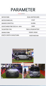 Cinese nuovo SUV <span class=keywords><strong>Rox</strong></span> 01 edizione 2024 universale 7 posti lungo raggio edizione veicolo medio grande per le famiglie e per uso aziendale - Product Image 5