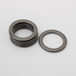 Anillo redondo plano de Metal, 5 tamaños, 5 colores, alta calidad, venta al por mayor - Product Image 5