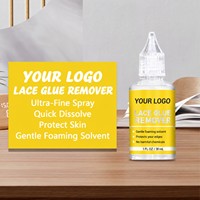 Dissolvant de colle pour perruques à action rapide, pour perruques en dentelle, systèmes capillaires et extensions