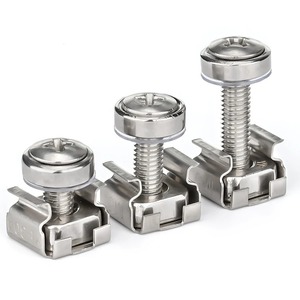 Tuercas de Jaula M6 OEM, Tuercas Cuadradas, Fijaciones para Gabinete de Servidor de Montaje en Rack - Product Image 1