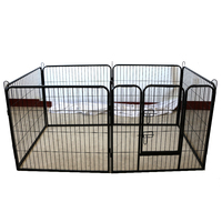 Enclos pour chien d'extérieur OEM, enclos pliable à 8 panneaux, parc pour chien, clôture pour chien, parc pour chiot, parc d'exercice pour animaux de compagnie