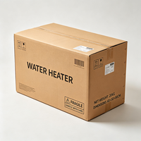 Boîtes d'emballage pour chauffe-eau imprimées sur mesure, robustes, imperméables, en carton ondulé, pour l'expédition d'appareils électroménagers