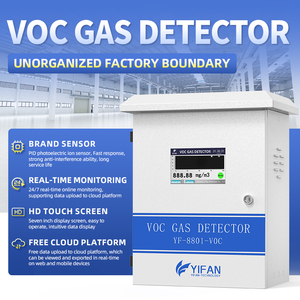 เครื่องตรวจจับก๊าซ VOC เครื่องตรวจสอบความเข้มข้นของก๊าซ เครื่องตรวจสอบคุณภาพอากาศโดยรอบสำหรับพื้นที่โรงงาน การตรวจจับสารประกอบอินทรีย์ระเหยง่าย YF- - Product Image 4
