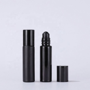 <b>10ml</b> Glass Roll on <b>Bottles</b> Matte Black Perfume Roller <b>Bottle</b> for Cosmetic - Product Image 5