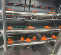 Laveuse de bacs et de conteneurs industriels robustes, lave-vaisselle commercial pour aliments, viande, volailles, boulangerie