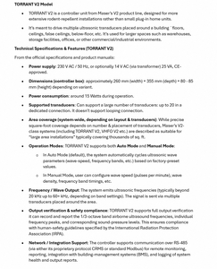 ระบบควบคุมการไล่หนู TORRANT V2 สำหรับอุตสาหกรรมและพาณิชย์ ประสิทธิภาพสูง ปลอดภัยต่อสัตว์ป่า - Product Image 3