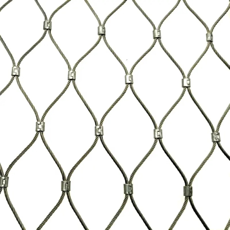Flexible edelstahl kabel net für treppen/brücke schutz mesh