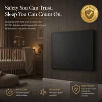 Calentador Infrarrojo Inteligente con WiFi, Panel de Calefacción Eléctrico de 450W, Calentador Radiante de Pared y de Pie para Hogar y Oficina, Impermeable IP44