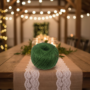 Cuerda de yute de calidad superior Ideal para decoración rústica de bodas, manualidades DIY, perchas para plantas, proyectos decorativos y utilidad general - Product Image 3