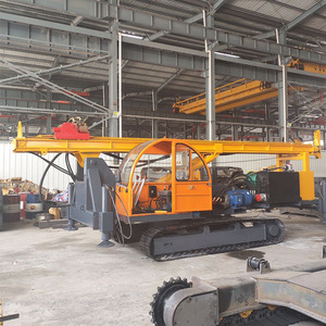 Equipo de Construcción con Estructura Reforzada y Chasis de Orugas de Goma para Hincadora de Estacas Espirales Largas - Product Image 4