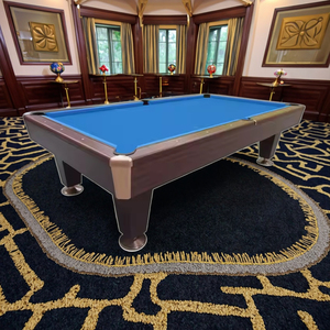 Chuyên Nghiệp Chất Lượng Cao 9ft Rắn Gỗ Maxima 8 Giải Đấu Len Hồ Bơi Bảng Tùy Chỉnh Màu Đen Đá Cẩm Thạch Snooker Billiard Bảng - Product Image 4