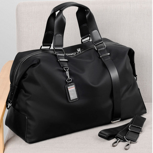 Bolsa de Viaje Informal de Fin de Semana para Mujer, Bolsa de Gimnasio, Bolsa de Hombro Cruzada, Impermeable, con Forro de Poliéster - Product Image 1