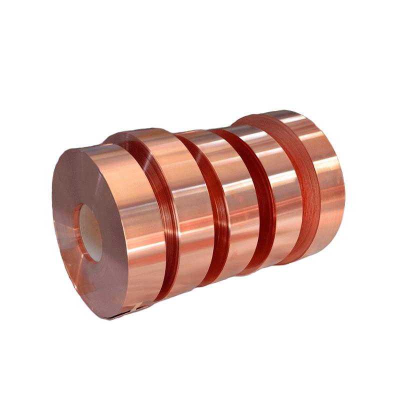 0.006mm Thickness Rolled Copper Foil And Copper Strips For Lithium Battery Customizable Width