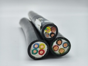 Câble d'alimentation en cuivre VV isolé en PVC, gaine extérieure en PVC, 0,6/1 kV, 5x25 mm², NYY Multi CU - Product Image 3