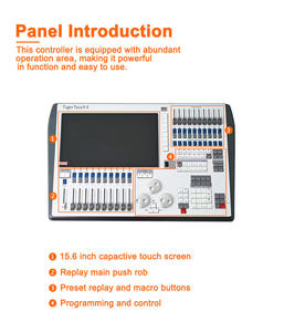 Consola Controladora de Iluminación DMX para DJ, Ava I7 CPU 8G 120G SSD, Tiger Touch 2 <span class=keywords><strong>Avolite</strong></span> - Product Image 4