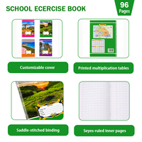 Meilleur Prix Cahier d'Exercices Scolaires Seyes 96 Pages (48 Feuilles) Reliure Piquée au Fil pour Étudiants Sénégalais 220x170mm