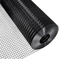 Treillis métallique soudé enduit de vinyle 12.5GA 1.5 ''X1.5'' pour piège à homard/pièges à poissons