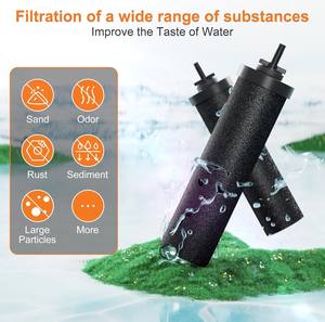 Fourniture d'usine éléments <span class=keywords><strong>Berkey</strong></span> noirs compatibles de haute qualité <span class=keywords><strong>filtres</strong></span> à charbon actif noir BB9-2 <span class=keywords><strong>filtres</strong></span> de remplacement - Product Image 4