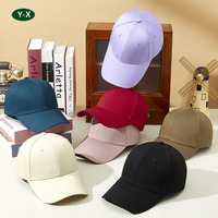 Gorra de béisbol informal de 5 paneles MOQ pequeña de alta calidad con logotipo personalizado Oem de fabricantes de la Y-X, gorras de marca, sombreros para marcas de ropa