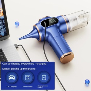 Aspirateur numérique pour voiture 9500000 Pa, mini aspirateur sans fil portable pour automobile, appareil de nettoyage puissant multi-usages pour la maison - Product Image 2