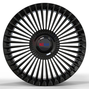 ล้อฟอร์จขนาด 24 นิ้วแบบกำหนดเอง ล้อฟอร์จ Rucci สีดำ ล้ออัลลอย - Product Image 6