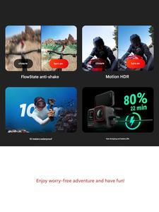 กล้องแอคชั่น Insta360 Ace Pro Bundle 8K กันน้ำ ผลิตร่วมกับ Leica เซ็นเซอร์ 1/1.3 นิ้ว ชิป AI คู่ - Product Image 4