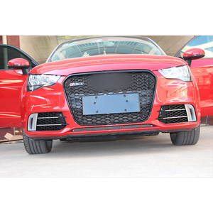 Adecuado para piezas de automóviles <span class=keywords><strong>Audi</strong></span> A1 actualización <span class=keywords><strong>RS1</strong></span> 2013-2015 Marco de luz antiniebla parachoques delantero luz antiniebla piezas de cubierta decorativa - Product Image 6