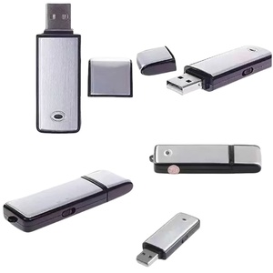 Mini enregistreur vocal HD 8 Go Clé USB Dispositif d'enregistrement vocal audio - Product Image 1