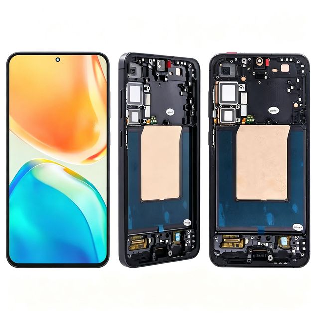 Mobile Phone OLED Pantallas for Samsung Galaxy S25+ S25 Plus AMOLED LCD Display Touch Screen Replacement Repair Parts Digitizer
