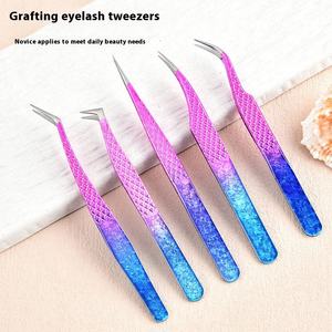 Pinset Bulu Mata Palsu, Penjepit Bulu Mata Ujung Runcing, Alat Perawatan Kuku, Penjepit Bulu Mata, Ekstensi Bulu Mata - Product Image 1