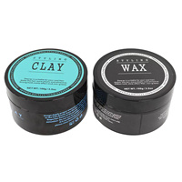 Pâte coiffante mate pour hommes, formule non grasse, pâte texturisante, 3,38 oz, tenue forte toute la journée, argile capillaire haute densité