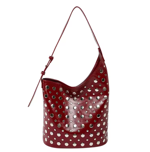 Bolso de hombro de lujo para mujer, de diseñador, con logotipo personalizado, accesorio de moda portátil - Product Image 1