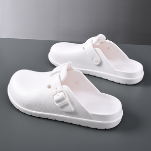 Sandales blanches en EVA pour hommes, antidérapantes, à semelle épaisse, pour usage médical, extérieur et plage, tailles 40-45 - Product Image 4