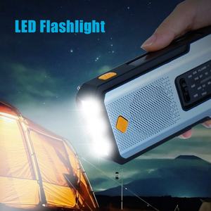 Batterie externe portable d'urgence à manivelle 2000 mAh avec lampe torche double usage pour recharger les téléphones mobiles - Product Image 3