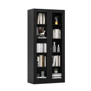 ตู้เก็บของเหล็กล็อคได้2ประตูตู้เก็บของปรับได้ตู้เก็บของอเนกประสงค์สำหรับสำนักงานโรงเรียนและคลังสินค้า - Product Image 2