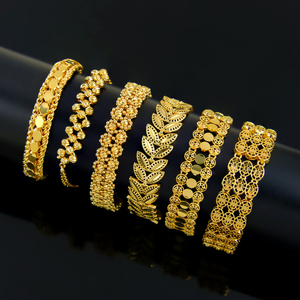 Hot Selling Fashion <b>Bracelet</b> Jewelry 21k Gold Plated Beads Bridal Wedding <b>Adjustable</b> <b>Bracelets</b> for Women Event Party - Product Image 3