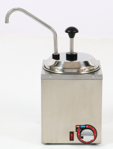 <b>Commercial</b> Cheese Dispenser Warmer Machine 2L Stainless Steel Sauce Dispenser Warmer With Pump - Product Image 3