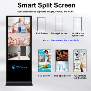 Pantalla Táctil LCD Android 4K de 55 Pulgadas, Señalización Digital, <span class=keywords><strong>Kiosco</strong></span> Publicitario Vertical, Kioscos Independientes de Pie - Product Image 6