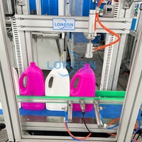 Prueba de fugas automatizada a precio de fábrica para contenedores de plástico, máquina detectora de fugas de botella de un solo cabezal