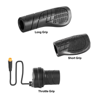 Pour vélo électrique V20, moteur sans balais 48V DC 500W, écran LCD, contrôle à onde sinusoïdale, vitesse réglable, accélérateur à double poignée