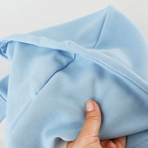 Sudadera con capucha doble de tela compuesta de algodón de 320 g, unisex, con hombros caídos, corte holgado, estilo deportivo informal para otoño. - Product Image 3