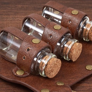 Set di Spallacci e Bracciali in Pelle Medievale, Protezioni per Spalle e Braccia Stile Cavaliere Vintage, Cintura per Cosplay Rinascimentale LARP - Product Image 6