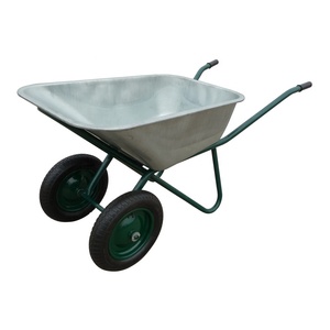 WB6418S 85l Gran capacidad Jardín <span class=keywords><strong>Carretilla</strong></span> <span class=keywords><strong>de</strong></span> <span class=keywords><strong>dos</strong></span> <span class=keywords><strong>ruedas</strong></span> Construcción <span class=keywords><strong>Carretilla</strong></span> Carros <span class=keywords><strong>de</strong></span> jardín y carretillas - Product Image 1